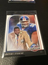 2024 Score Football Men Of Canton #12 Michael Strahan Giants