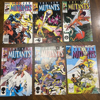 NEW MUTANTS LOT #53,54,55,56, 57 and, 61 Marvel Comics 1987 | eBay