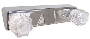 Bristol Products 8" Chrome Utopia Shower Faucet - Picture 1 of 2