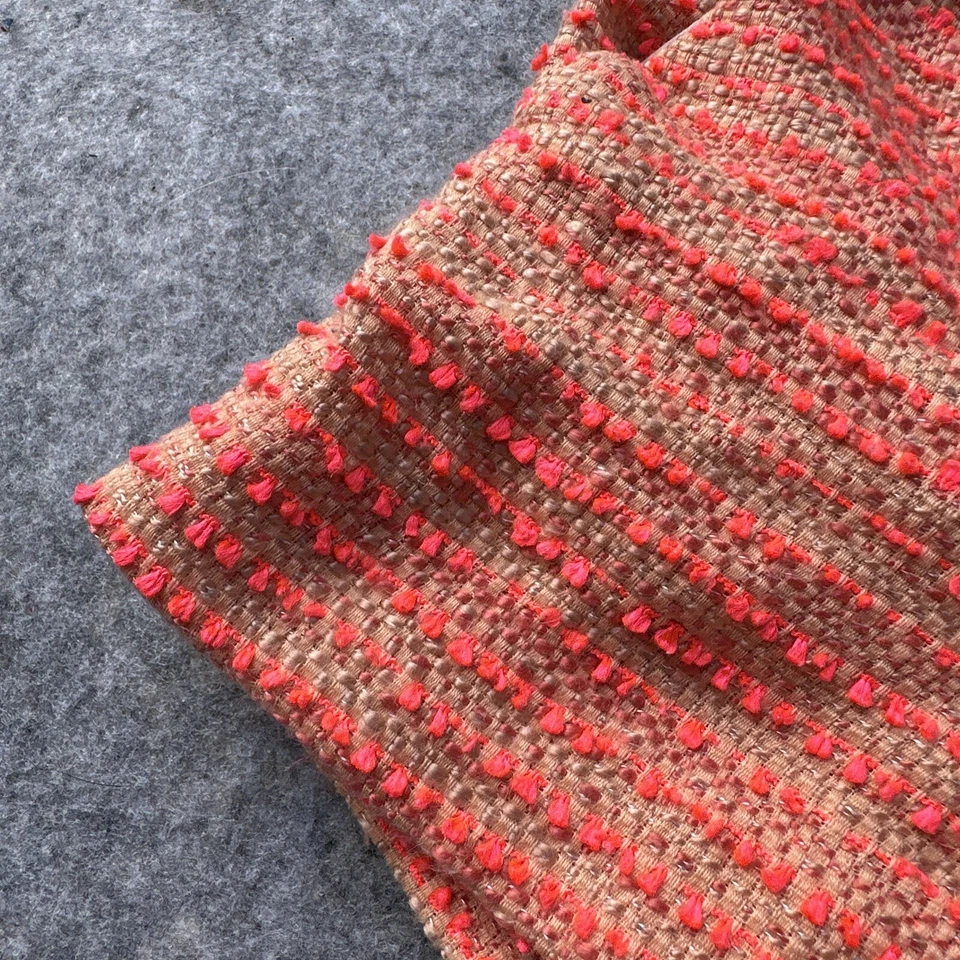 Rachel Rachel Roy Tweed Shorts Coral Pink High Rise 3" Inseam Women 8 - Image 4 of 4