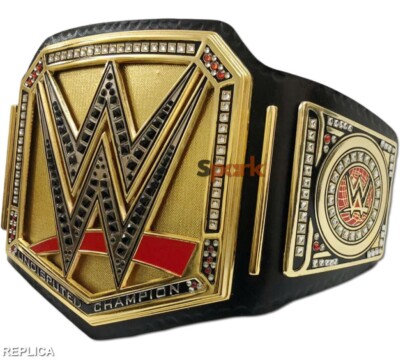 Undisputed Universal Championship Title Belt Replica 4mm Zinc Adult Size NEW