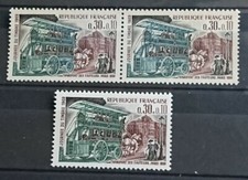 Superbe Variété De Couleur TP N° 1589 (bleu Au lieu De Vert ) Neuf**/ 1969