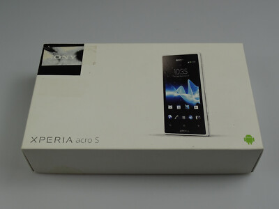 Sony Xperia acro S LT26W 16GB Weiß! NEU & OVP! Ohne Simlock! Unbenutzt! RAR!