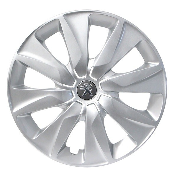 Enjoliveur de roue 15" argenté Peugeot 108 B000879980 pièce de rechange