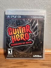 Guitar Hero: Warriors of Rock PS3 (Sony PlayStation 3, 2010) Complete w/ Manual