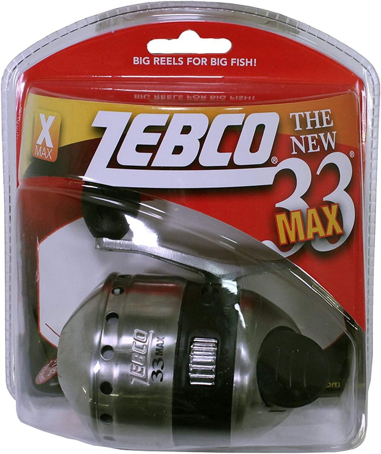 ZEBCO 33 MAX 2.6:1 1BB 33MXK SPINCAST REEL CLAM PACK BIG REELS FOR BIG FISH