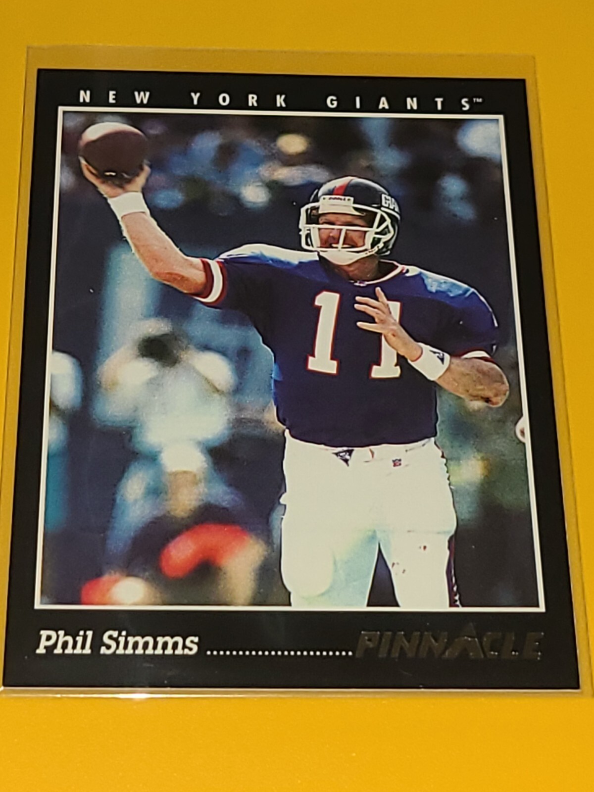 GIANTS PHIL SIMMS 1993 PINNACLE #239
