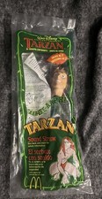 McDonald's Happy Meal Toy Tarzan Sound Straw Sealed 1999