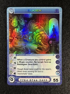 Chaotic TCG 4 Max ECPS Olkiex 8/100 SS 1st Ed Super Rare NM/LP | eBay
