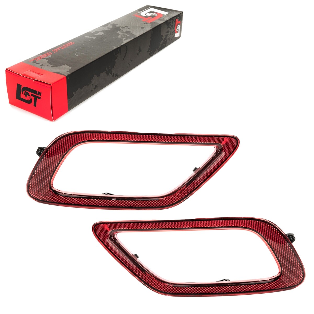 2x Reflector Marker Light Rear Bumper for VW T-Roc A1 AC7 from 2022