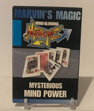 Vintage Marvin  s Magic Mysterious Mind Power Card Trick