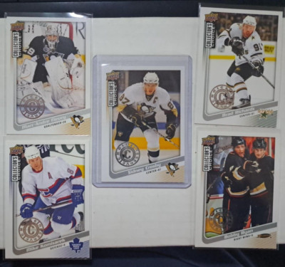 2009-10 UD Collector's Choice Reserve Sidney Crosby/Fleury/Richards/Ryan 5 cards