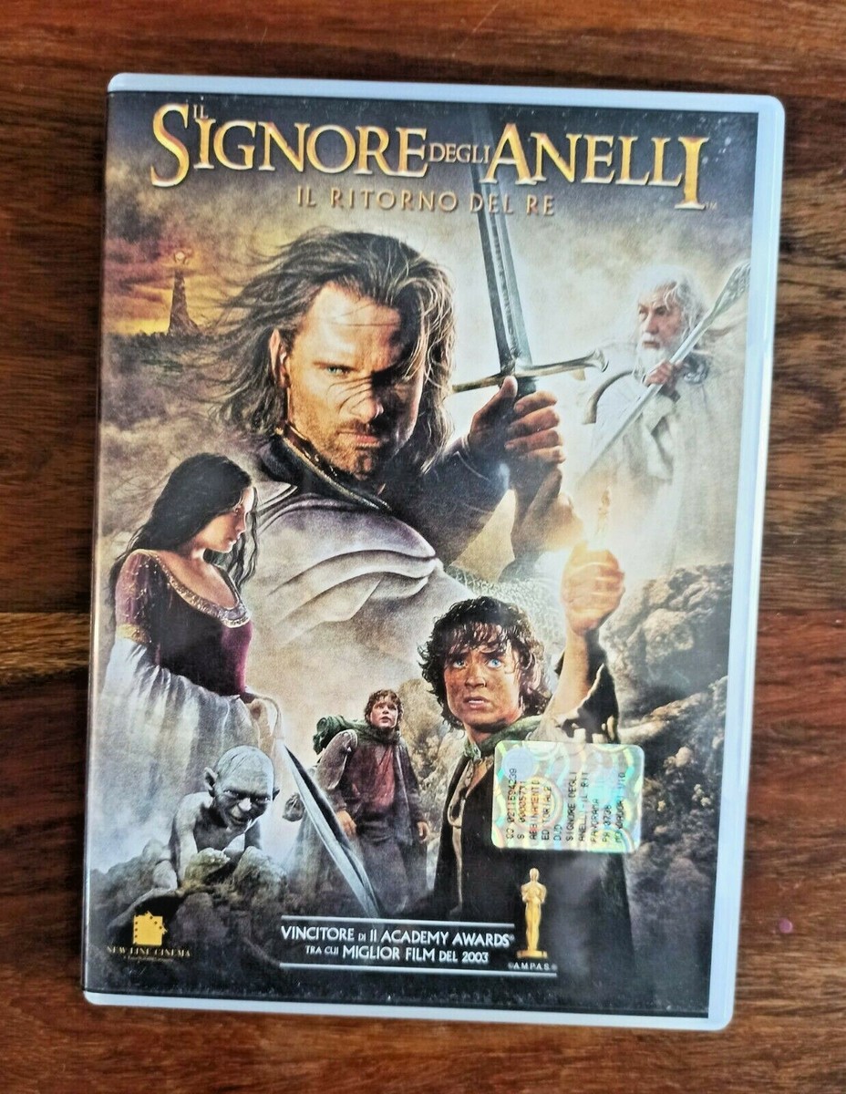 Il Signore degli Anelli Il ritorno del re Film Trilogia DVD Fantasy  Drammatico