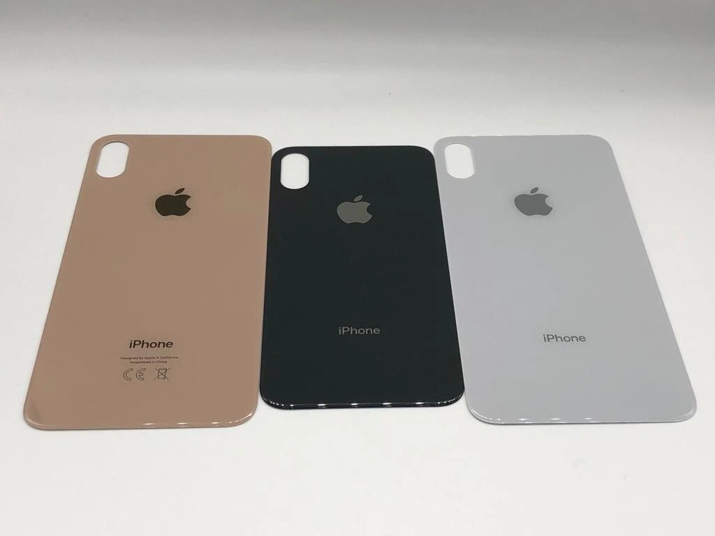 For iPhone X / XS / XS Max Back Glass Battery Cover Replacement With LOGO |  eBay