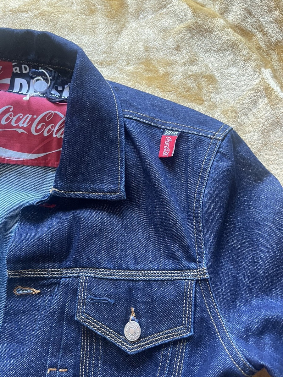 Diesel Nhill Coca-Cola Denim Jacket Men's size Medium | eBay