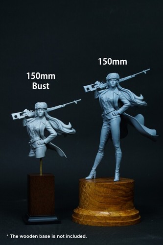 Nuts Planet 1/12 Lucy, Russian Sniper Resin Bust Model Kit #NP-B040 - 第 4/4 張圖片