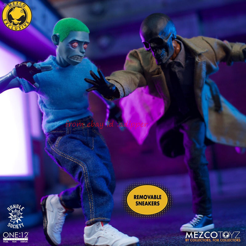 その他 mezco one12 hoodz In Stock，Mezco 1/12 Hoodz: Vapor （Exclusive）Action Figure