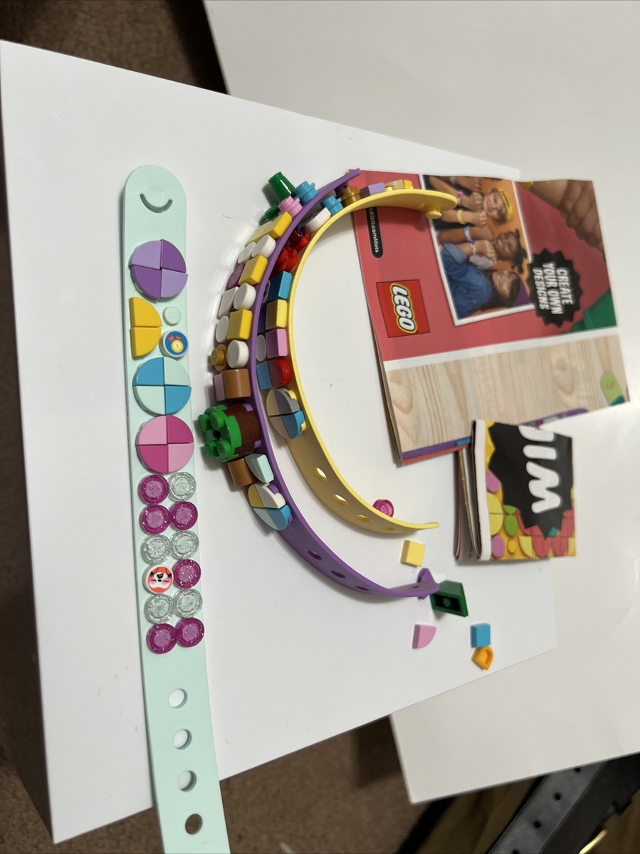 LEGO DOTS Bracelet Mega Pack 41913 DIY Creative Craft Bracelet Making Kit  89 Pcs