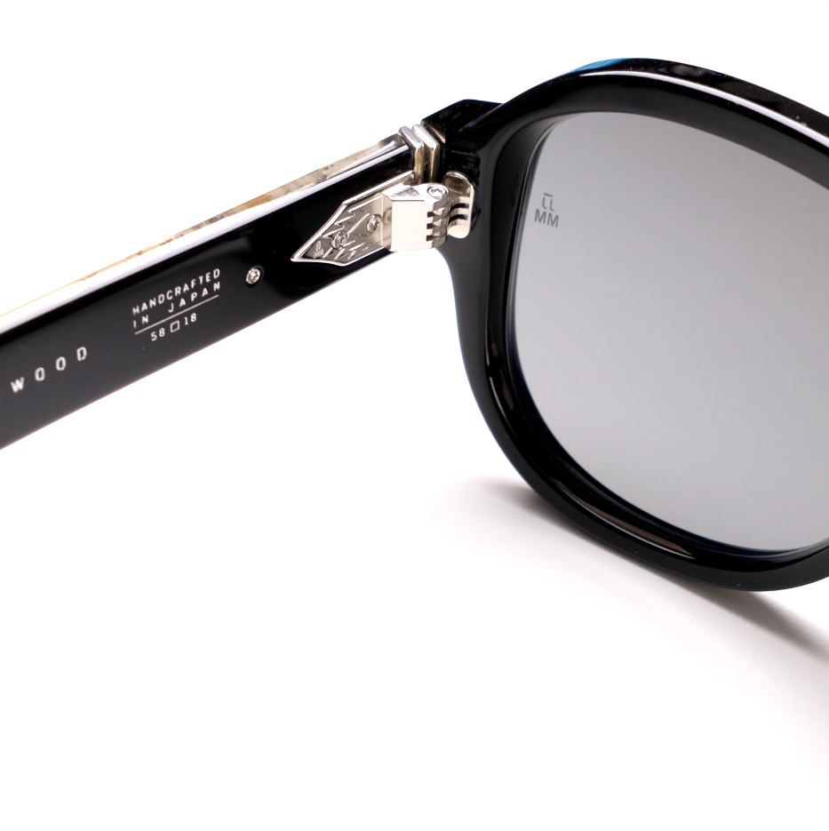 Jacques Marie Mage DRIFTWOOD NOIR Last Frontier Sunglasses Frame