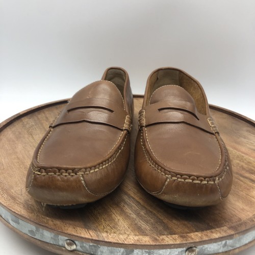 Cole Haan Mens Light Brown Grant Canoe 