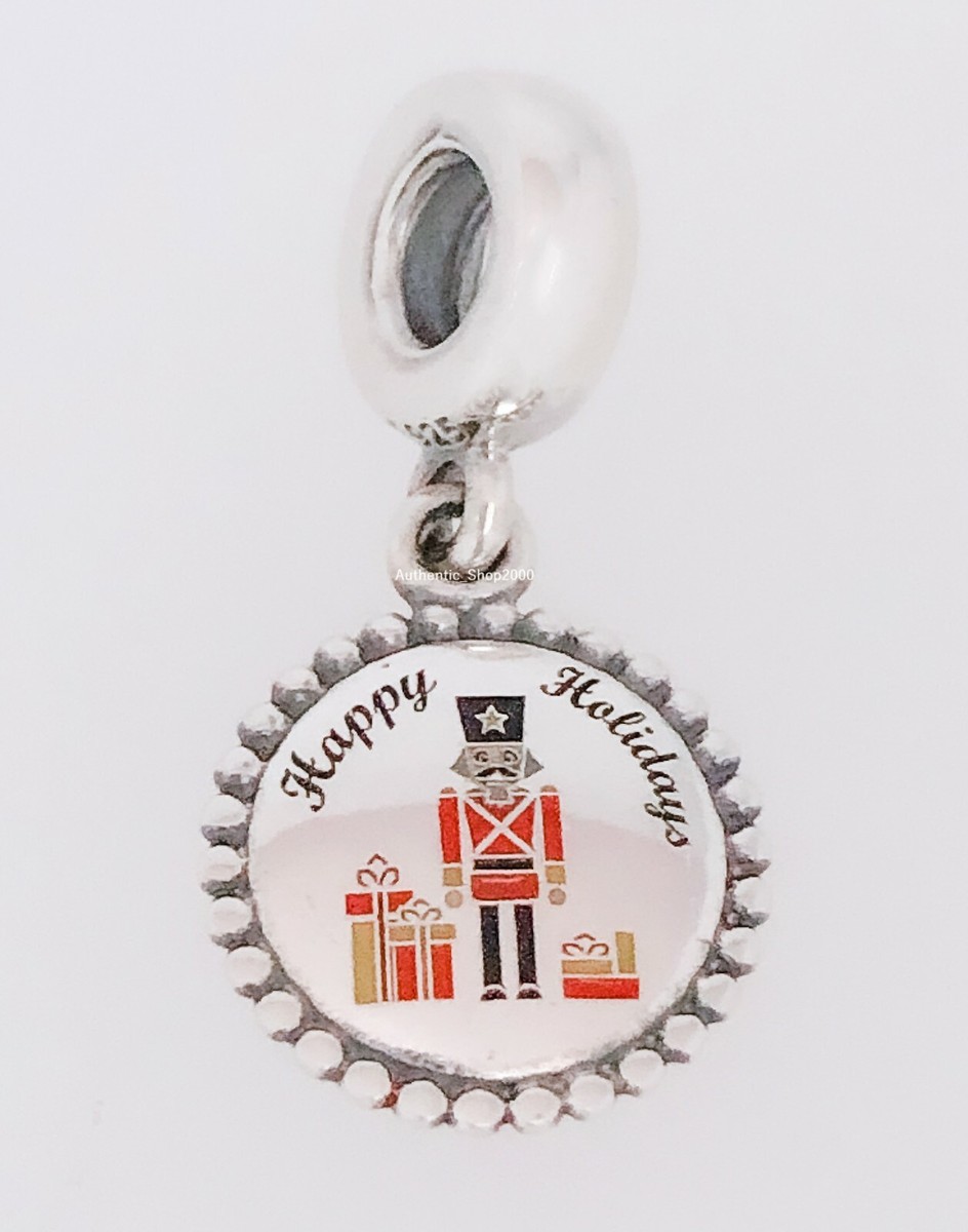 NEW 100% Authentic PANDORA Happy Holiday Nutcracker Charm Pendant