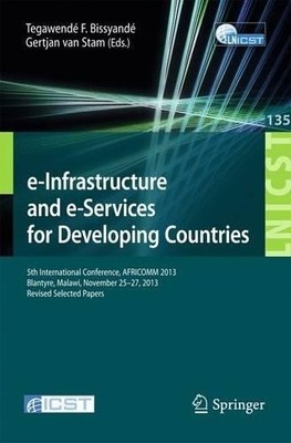 e-Infrastructure and e-Services for Developing Countries by T... - 9783319083674