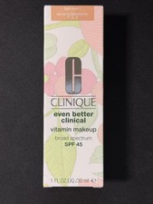Clinique Even Better Clinical Vitamin Makeup SPF 45 - LIGHT COOL 1 -1oz/30ml-NIB