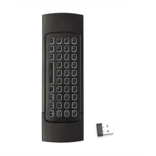 Remote Control MX3 Backlight Air Mouse 2.4G RF Keyboard For KODI TV BOX PC C