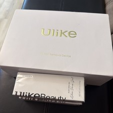 Ulike UI06 PR Air Laser Body Hair Removal Device Purple/2 boxes of Aloe Vera gel