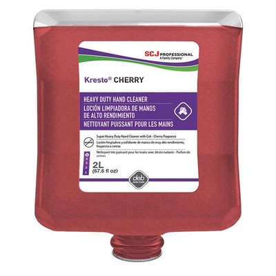 SC JOHNSON PROFESSIONAL KCH2LT Hand Cleaner,Red,2 L,Cherry,PK4 45GY56