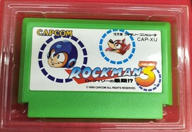 CAPCOM Famicom Soft Rockman 3 Dr. Wiley's Late!? Used