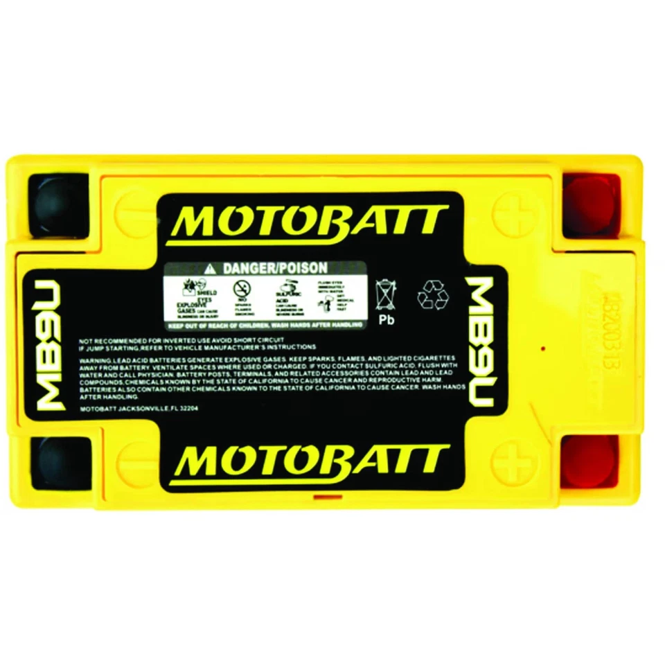 Nueva batería Motobatt para Suzuki T500 Titan 500cc 68-75 12N7D-3B 12N9-3A 12N7-3A Foto 3 de 3