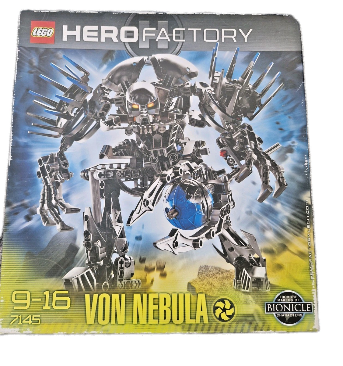 LEGO HERO Factory: Von Nebula (7145) for sale online | eBay