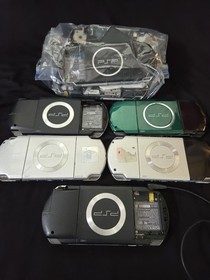 Lot Of 8 PSP's In Various Conditions, For Parts Only! (Read Description)