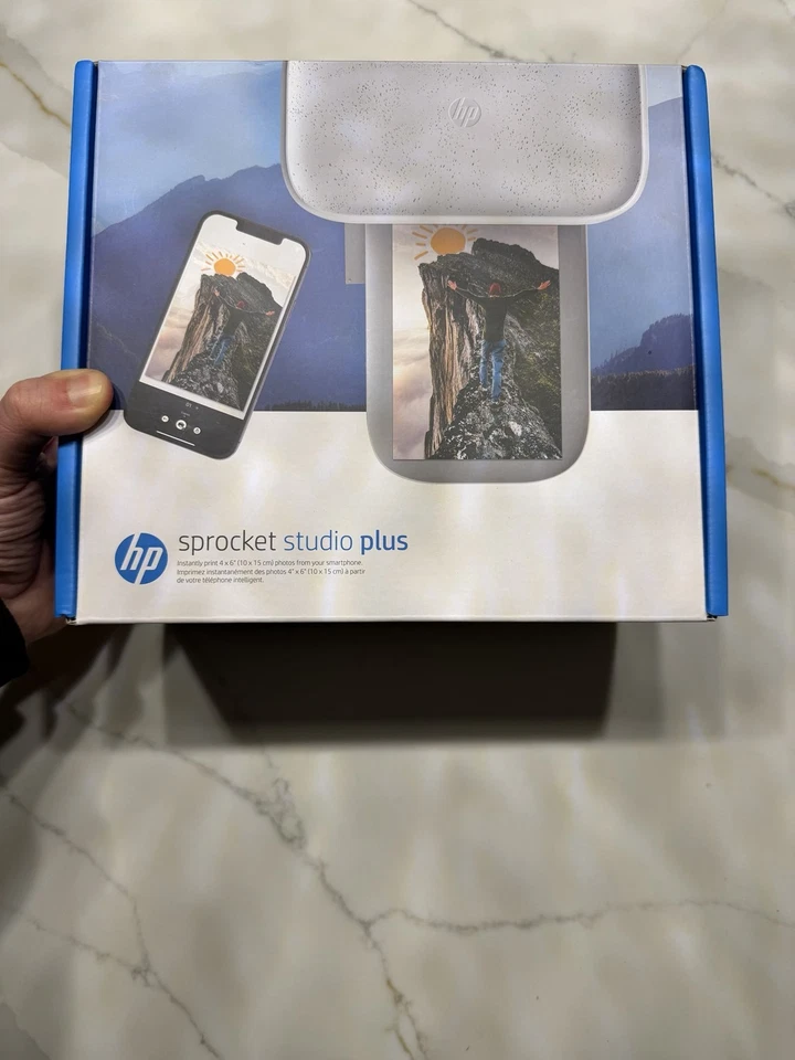 KONVOLUT HP Sprocket Studio Plus Fotodrucker 4x6” + 10 Papiere & Patrone GRATIS - Bild 2 von 4