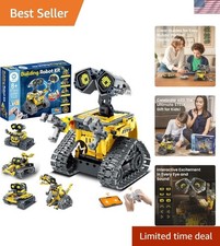Interactive STEM Coding Robot Kit – 473 Pieces of Creative Fun for Ages 8+