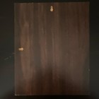 Lot 2 Brown Wood 8x10 Wall Frames w/ "The Time Chronicle" Prints Vintage 1978 — photo 5
