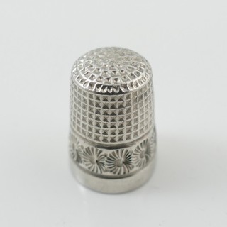 Antique Sterling Silver .925 Thimble Hallmarked 1912 Charles Horner 4.51 G