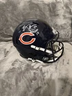 Brian Urlacher Signed Chicago Bears Full Size REP Helmet Inscribd "HOF 18" (BAS)
