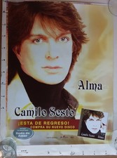 CAMILO SESTO PROMO POSTER alma 2002