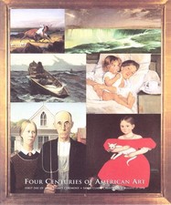 4 DECADES AMERICAN ART 1998 USPS Ceremony Program ROTHKO WOOD HOPPER Audubon 4 DECADES AMERICAN ART 1998 USPS Ceremony Program ROTHKO WOOD HOPPER Audubon
