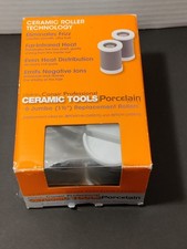Jilbere de Paris Ceramic Tools Porcelain 1-1/2" Hair Rollers 345813 MISSING 1