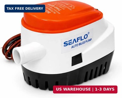 SEAFLO 06 Series Automatic Submersible Bilge Pump - 750GPH, 12V, 3/4'' Outlet, 4-