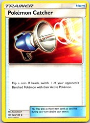 Pokemon Catcher 126/149 Sun & Moon Base Set Uncommon Trainer