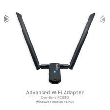 USB WiFi Adapter AC1200 RTL8812AU Dual Band Linux Kali Ubuntu USB 3.0