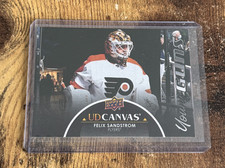 2021-22 Upper Deck Young Guns Canvas BLACK Rookie RC #C383 Felix Sandstrom
