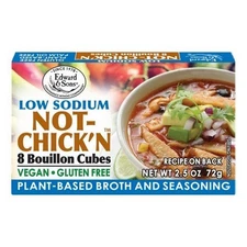 Not Chicken Bouillon Cubes 2.5 Oz (Case Of 12)