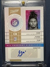 Make offer Kool-Aid McKinstry RC Auto, 2024 Prestige NFL Passport Signatures  