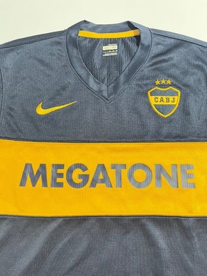 camiseta fútbol BOCA JUNIORS (argentina) home NIKE megatone 2008