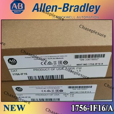 [US RTS] AB 1756-IF16 SER A ControlLogix 16 Pt Input Module 1756IF16 PLC US